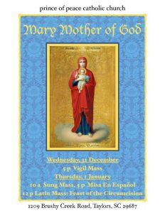 Mary Mother of God Poster