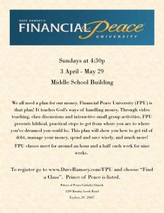 Financial Peace Poster