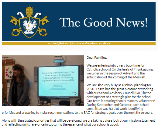The Good News – 24 November 2019