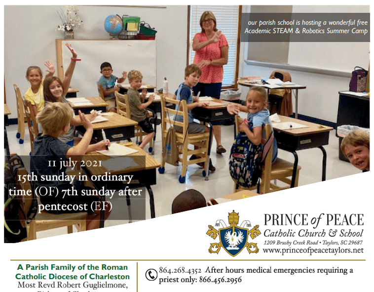 11 July 2021 Bulletin